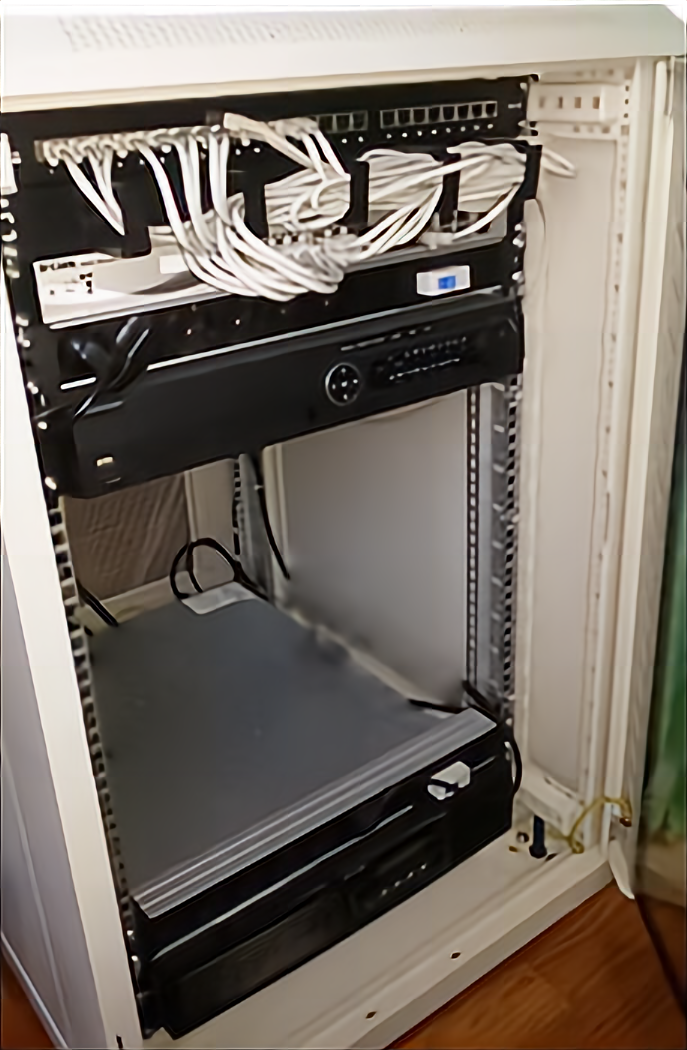 video surveillance rack